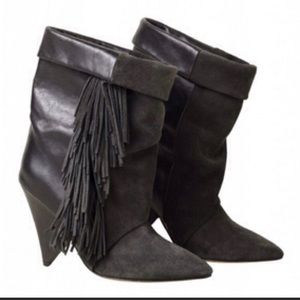 Isabel Marant for H&M Fringe Suede Boots